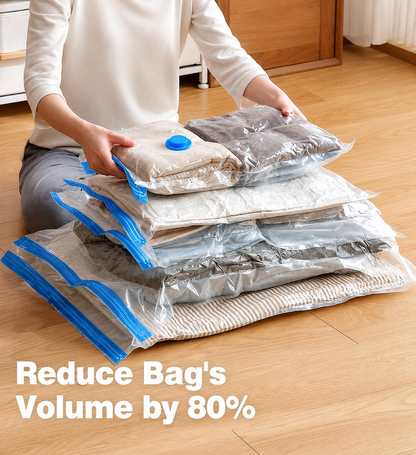 11-Piece Vacuum Storage Bag Set with Hand Pump